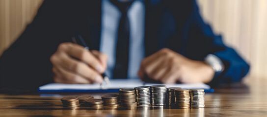 Fototapeta premium Insights in Interest Rates: Consulting Wisdom