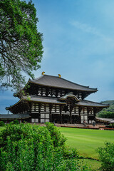 Naklejka premium 東大寺の大仏殿