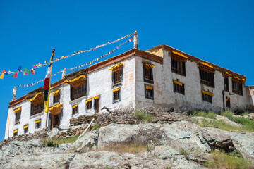 Rangdum Monastery in Zanskar, Himalayas mountains, Ladakh, India