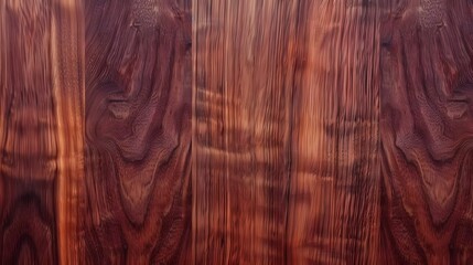 Realistic flat mahogany wood background texture