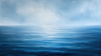 Fototapeta premium Blue, gradient, background. Generative AI