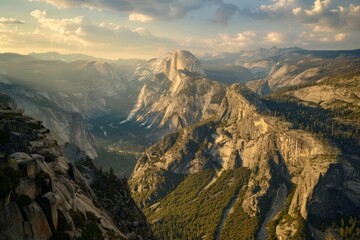 Sunset Over Yosemite Valley