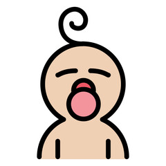 Obraz premium Baby icon