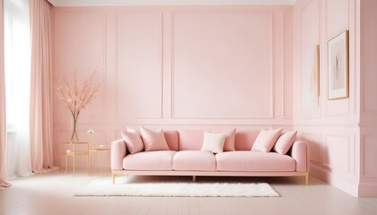 white and gold theme modern interior design