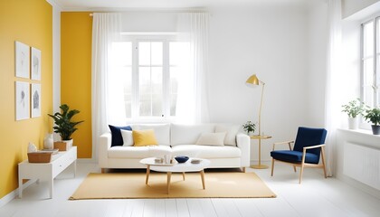 white and gold theme modern interior design