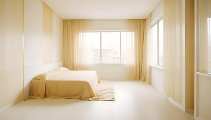 white and gold theme modern interior design