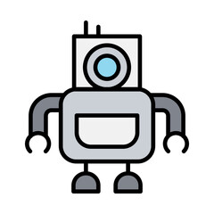 Fototapeta premium Robot icon
