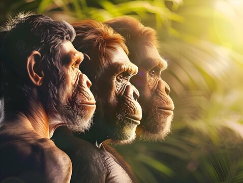 Evolution of Man A Journey Through Time.
