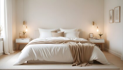 white and gold theme modern interior design