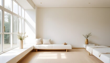 white and gold theme modern interior design