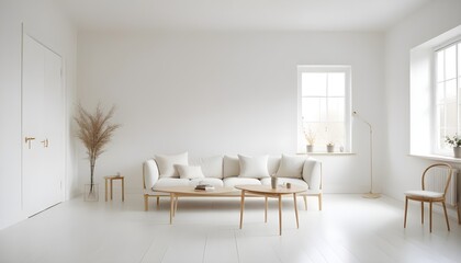 white and gold theme modern interior design