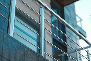 Metal Railing Close Up