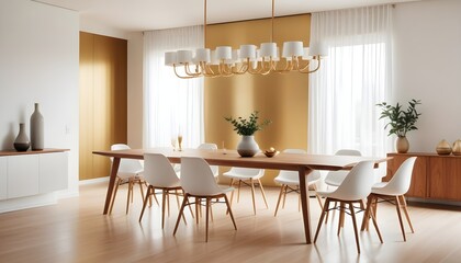 white and gold theme modern interior design