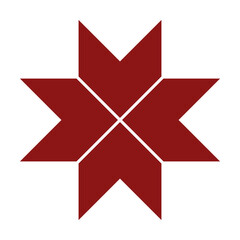 Baltic Latvian cross sign