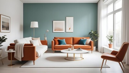 white and gold theme modern interior design