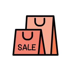 Shopping bag icon