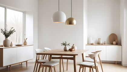 white and gold theme modern interior design