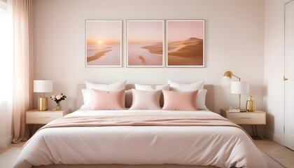 white and gold theme modern interior design