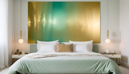 white and gold theme modern interior design