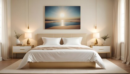 white and gold theme modern interior design