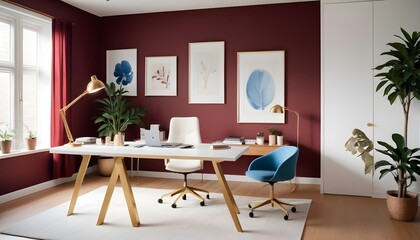 white and gold theme modern interior design