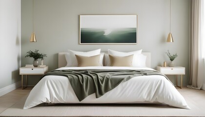 white and gold theme modern interior design