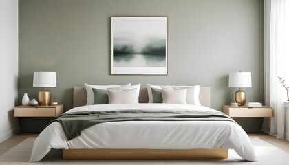 white and gold theme modern interior design