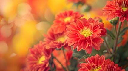 beautiful flower decoration for flora background : Generative AI