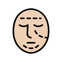 Cosmetic surgery icon