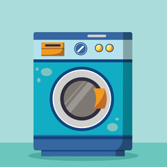 Washing machine design. Electronic laundry equipment for household use