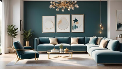 white and gold theme modern interior design