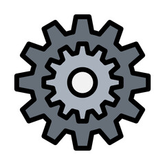 Bicycle gear icon