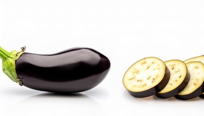 Eggplant, aubergine or brinjal - Solanum melongena is grown worldwide for its edible fruit. purple,spongy, absorbent fruit is used in several cuisines. Asian cooking vegetable food and broth concept