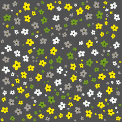 Chaotic gift package vector background template