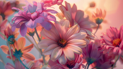 Bunch of flowers : Generative AI