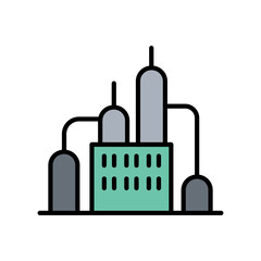 Obraz premium Factory icon