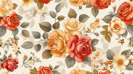 Elegant flower patterns for your creations. Use them for fashion, design, art, or hobbies.