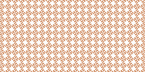 Seamless abstract floral pattern. Gold and white vector background. Geometric leaf ornament. Graphic modern pattern.