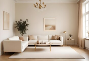 white and gold theme modern interior design