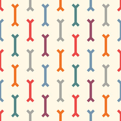 Tribal wallpaper. Seamless image. Ethnic ornament. Folk pattern. Geometric backdrop. Mosaics motif. Grid background. Digital paper. Textile print. Abstract web illustration. Vector work