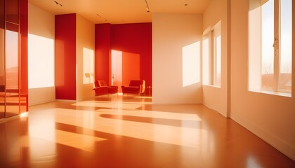 white and gold theme modern interior design