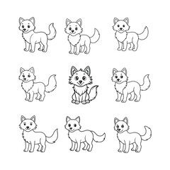 Obraz premium Dynamic Wolf E-sports Logo Vector Illustration for Branding