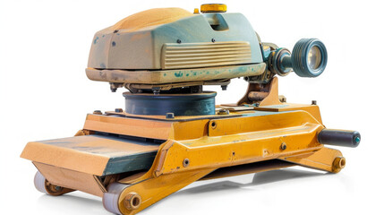 Fototapeta premium Sanding machine for smoothing surfaces isolated on white background