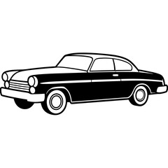 Fototapeta premium Modified car coloring pages