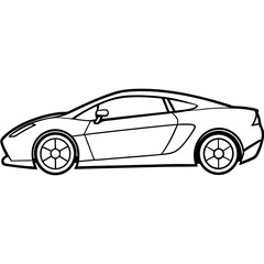 Modified car coloring pages