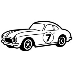Modified car coloring pages
