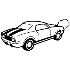 Modified car coloring pages