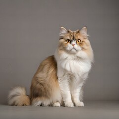 cat, simple background, AI Art
