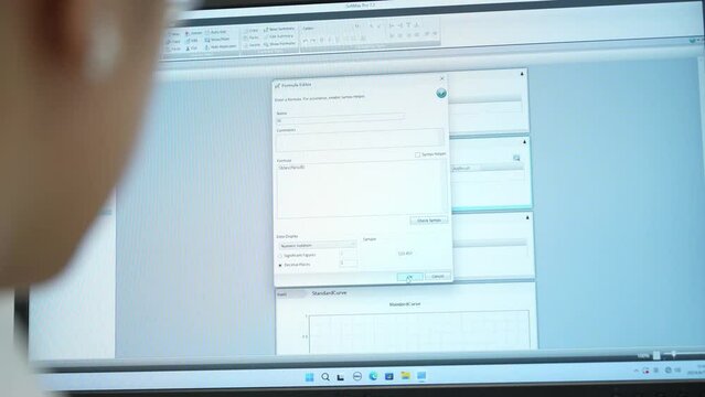 person working on computer