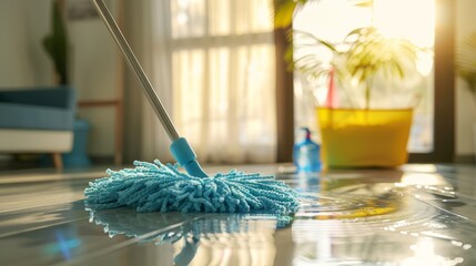 Cozy Home Cleaning Inspiration Generative AI